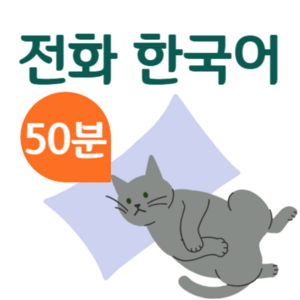 [50分] 電話韓国語